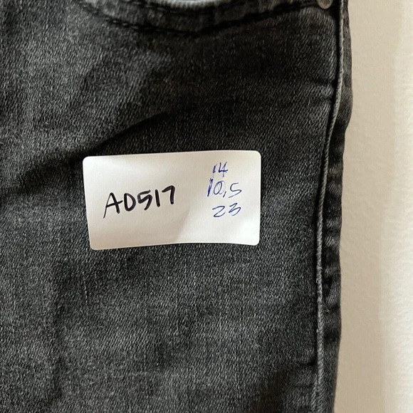 GAP Women’s Black True Skinny Super High Rise Crop Jeans Sz 28 Denim Pants - Picture 9 of 9